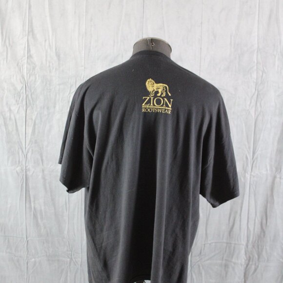 Retro Band Shirt - Bob Marley Legend Album Cover Zion Rootswear - Men's 2XL - Picture 6 of 11